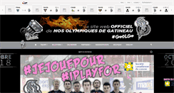 Desktop Screenshot of olympiquesdegatineau.ca